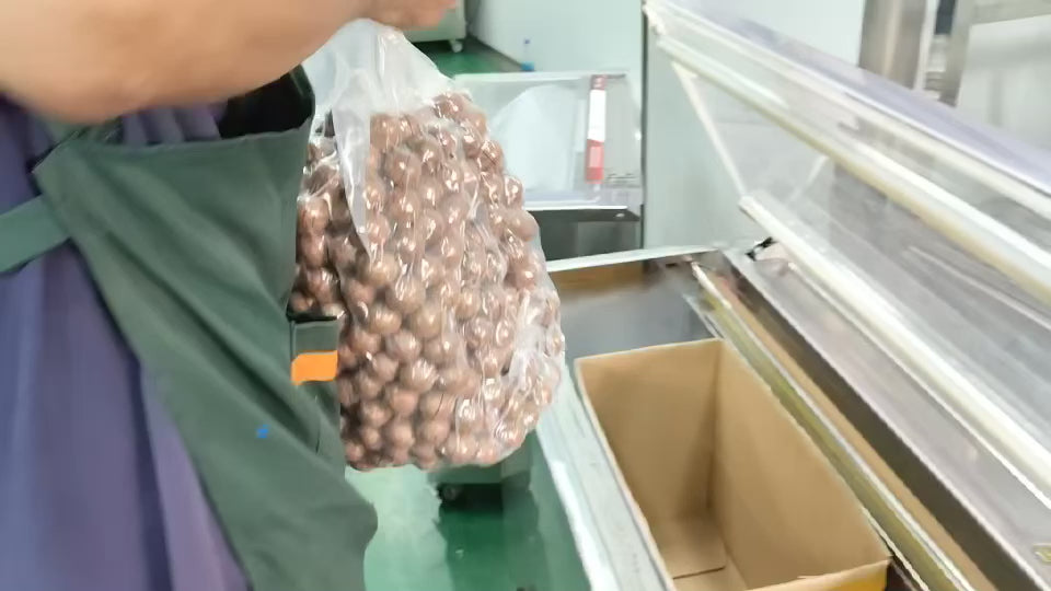 Noci di Macadamia al Gusto Vaniglia - Origine Cina - Cartone 5 Kg - Calibro 25